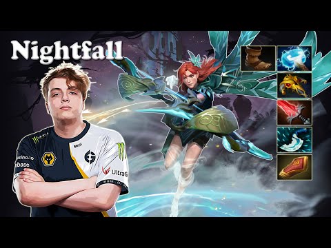 Nightfall - Windranger Offlane | Dota 2 7.31b Gameplay