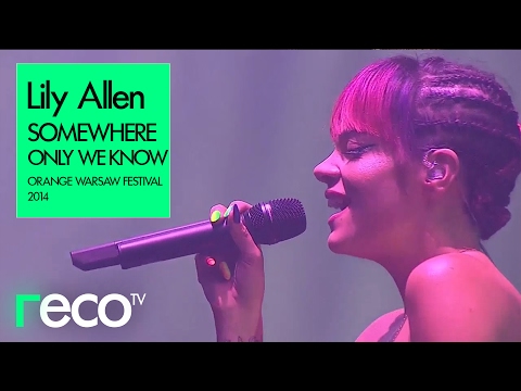 Lily Allen - Somewhere Only We Know (Orange Warsaw Festival 2014)