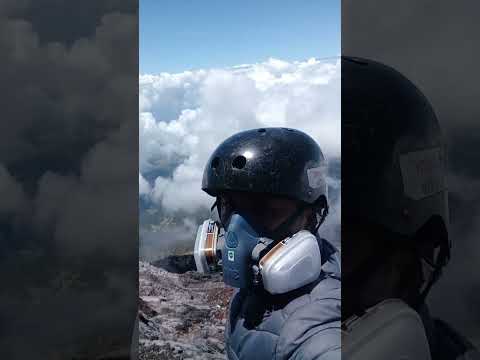 How steep is Mayon Volcano? #climbing #mountaineering #summit #mayonvolcano #extreme  #dangerous