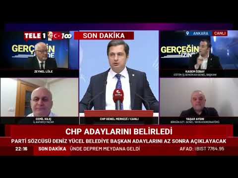Genel Başkanımız Kadem Özbay, Tele 1 Tv`de yayınlanan Gerçeğin İzinde programında Zeynel Lüle`nin canlı yayın konuğu oldu ve açıklamalarda bulundu. | EĞİTİM İŞ