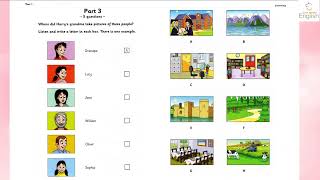 Flyers 1,TEST 1, part 3- Minh Ngoc English