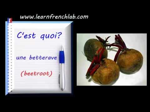Learn French Lab | Vegetables in French