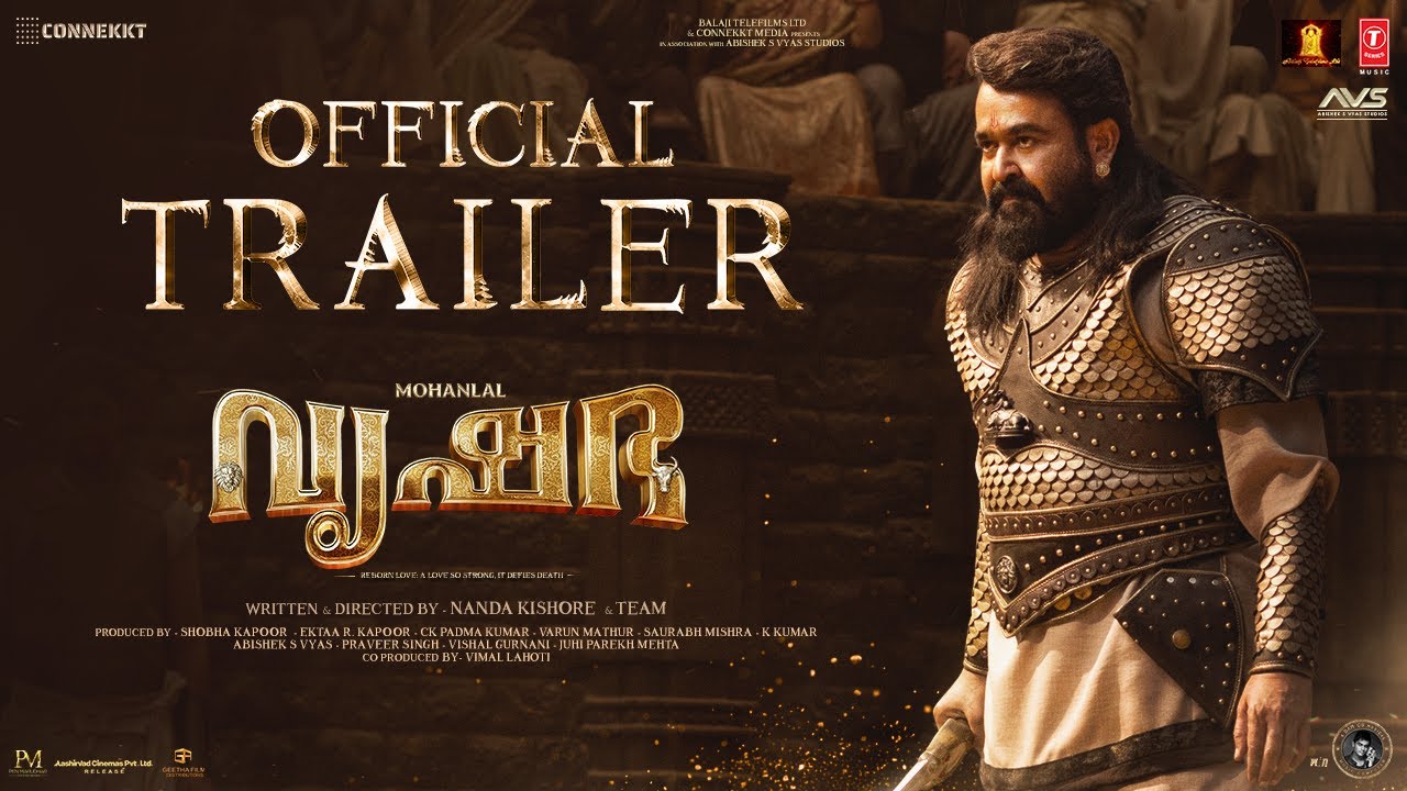 Vrusshabha Official Trailer