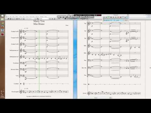 Marry You - Bruno Mars - Marching Brass