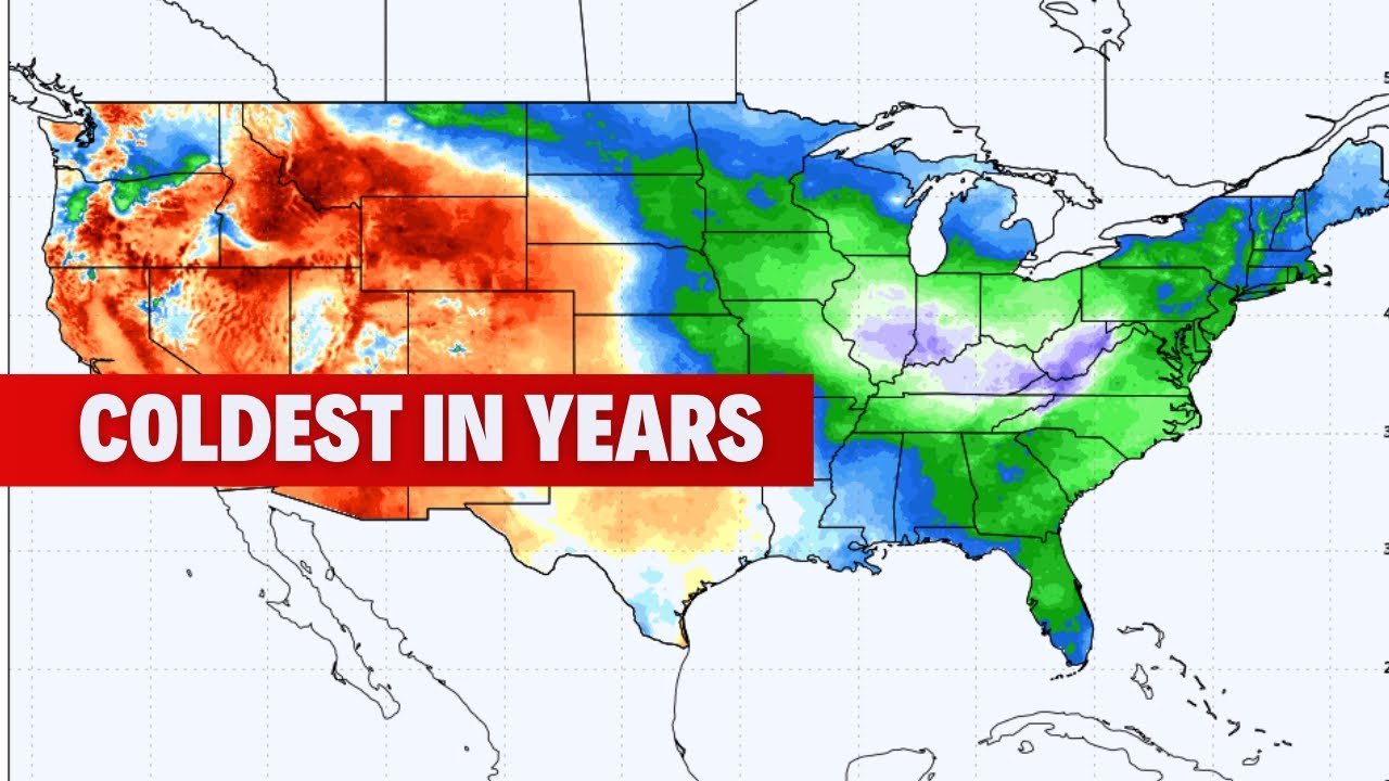 Coldest December start for some in over a decade