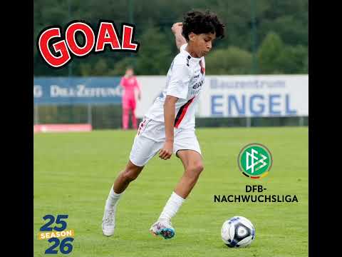U17 Nachwuchsliga: Das Tor von Wassim Charrad (Wehen Wiesbaden U17) gegen FCK 
