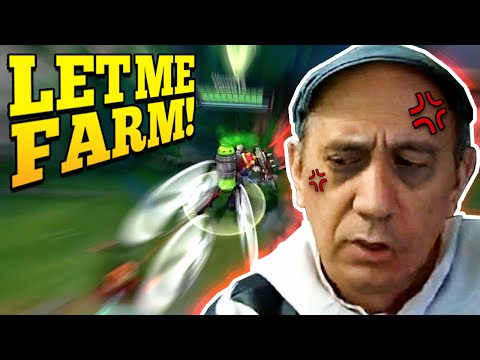 Draven Top VS Singed!?!? RIP FARMING!