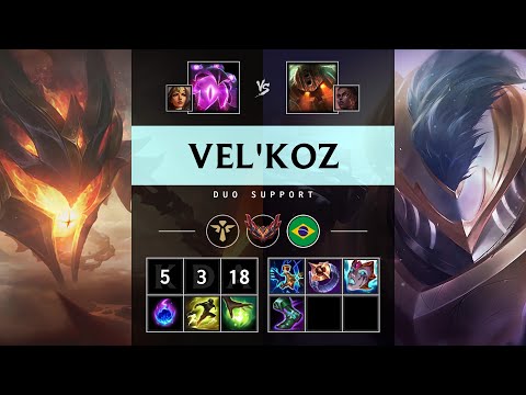 Vel'Koz Support vs Nautilus - BR Grandmaster Patch 25.13