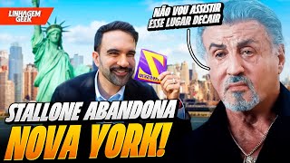 STALLONE ABANDONA NOVA YORK! VEJA O QUE ELE DISSE!