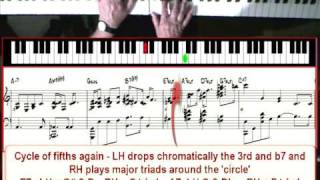 Christmas Song - solo jazz piano lesson