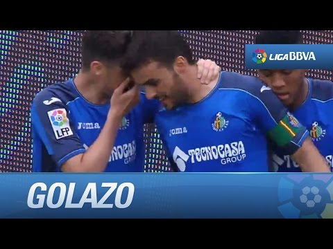 Golazo de Pedro León (1-1) en el Getafe CF - Granada CF
