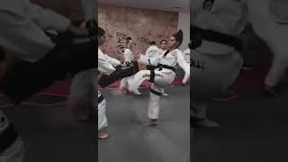 kick faster! 💪 #taekwondo #martialarts #kick #girl