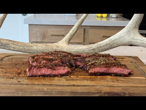 Smoked sirloin steak recipe!