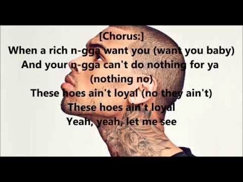 Chris Brown - Loyal ft. Lil Wayne, Tyga (LYRICS)