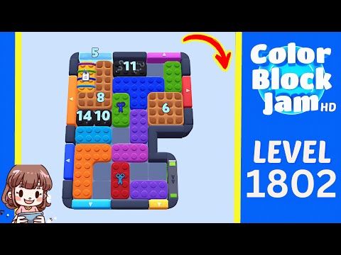 Color Block Jam Level 901 (1802) Solution Walkthrough