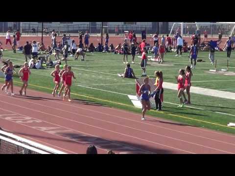 FSG 800m vs Fountain Valley & Newport Harbor 3-29-17 - Los Alamitos Girls