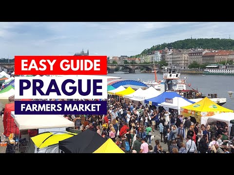 Farmářské trhy na Náplavce. Stojí za to navštívit.