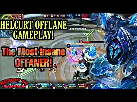 Helcurt offlane, The most insane Offlaner!