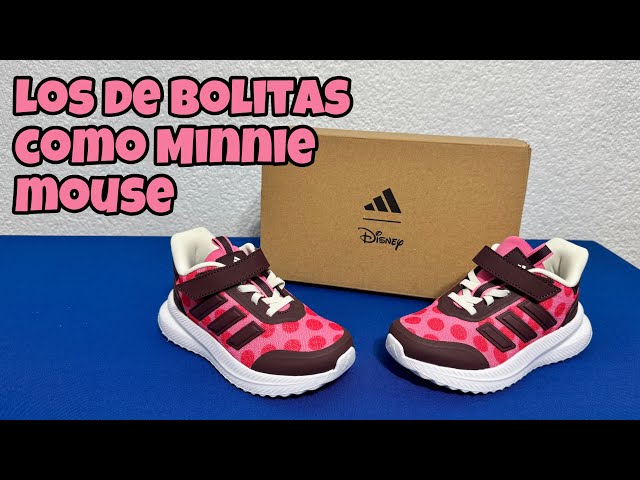 Vídeo relacionado con Disney Minnie Mouse - Zapatillas deportivas con luces LED intermitentes para niñas