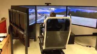 preview picture of video 'Motion platform driving simulator'