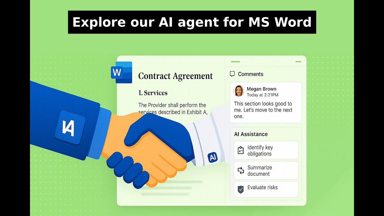 AI Powered Contract Review In MS Word | Legistify Contract Management Software🚀