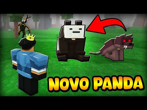 DOMEI O NOVO URSO PANDA E LOBO ALFA NO 99 NOITES NA FLORESTA!!!