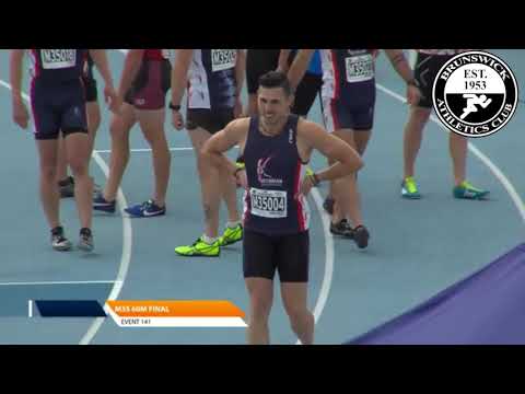 60m FINAL - 2019 Australian Masters National Championships (35+)
