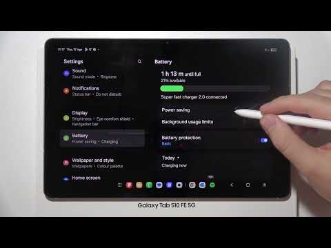 Samsung Galaxy Tab S10 FE/FE+: How to Activate Power Saving Mode