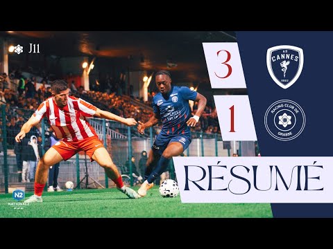 Résumé - AS CANNES - RC GRASSE (3-1)