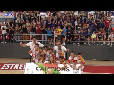Resum Final Copa Catalunya Minibenjamí FS - Industrias Santa Coloma - FS Ripollet (7-1)