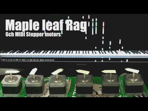 Maple Leaf Rag - Stepper Motor Music