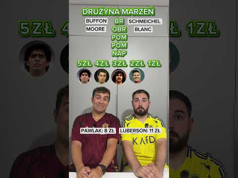 Drużyna marzeń legend! Kto ma lepszy skład? #piłkanożna #draft #legendy