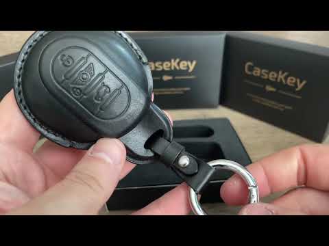 Кожаный чехол для ключа Mini Cooper - фото 1 - id-p1436552136
