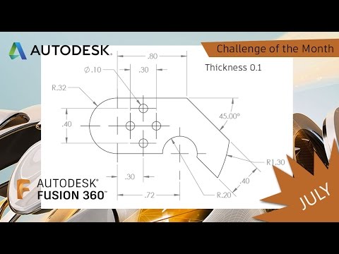 Fusion 360 Challenge of the Month: July 2016