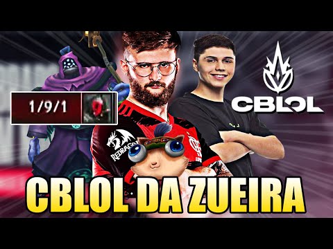 RANGER FORÇANDO MULTA E FEED INTENCIONAL - CBLOL DA ZUEIRA