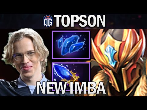 OG.TOPSON DRAGON KNIGHT WITH AGHANIMS SHARD - DOTA 2 7.28 GAMEPLAY
