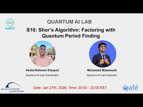 Session 10. Shor’s Algorithm: Factoring with Quantum Period Finding