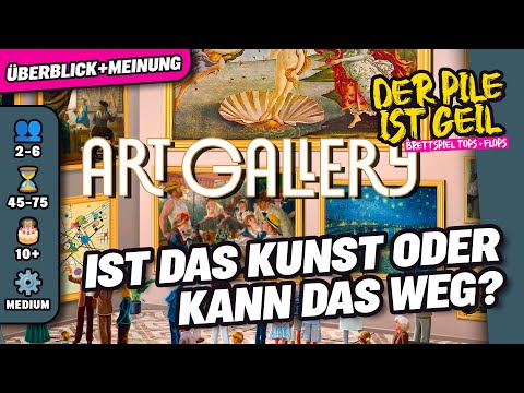 ART GALLERY - Piatnik - Board game - The Pile is awesome