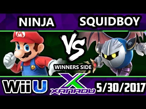 S@X 204 - MoC|Ninja (Mario) Vs. Squidboy (Meta Knight) - SSB4 Tournament - Smash 4