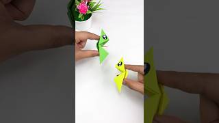 DIY Cute Origami Moving Toy | Easy Paper Craft Tutorial