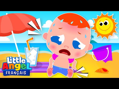 Froid ou Chaud à la Plage - Comptines pour Bébé | Little Angel Français