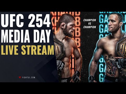 Watch Video: UFC 254 Virtual Media Day Live Stream