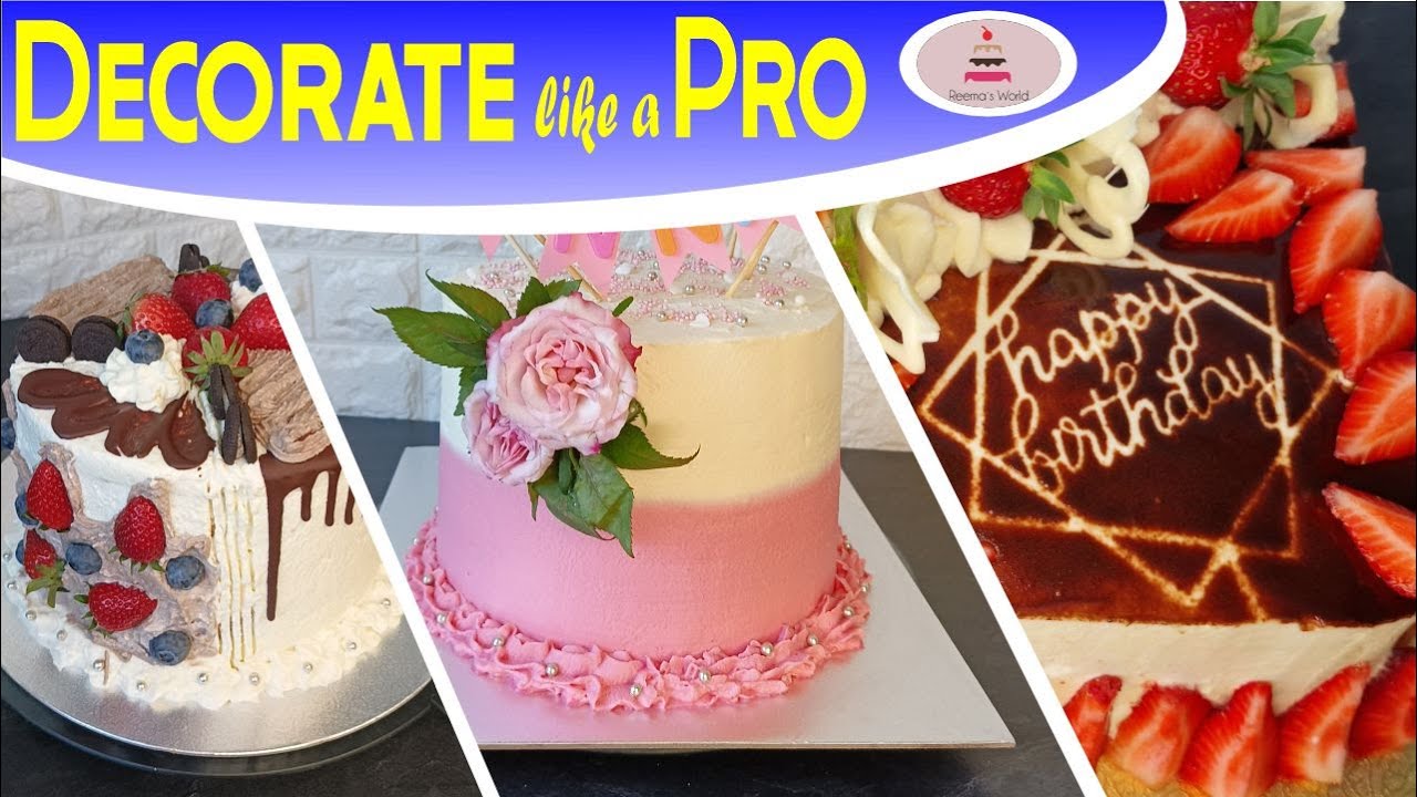 Easy Cake Decorating Ideas | Beautiful Cakes for Any Occasion