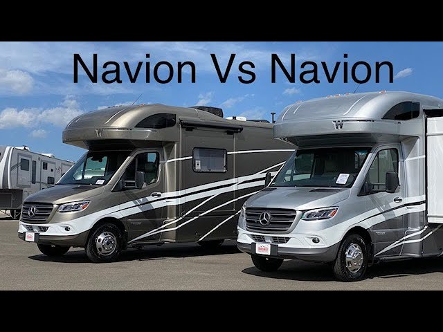 Preview image of Head to Head 2023 Winnebago Navion 24D Vs Navion 24V youtube video
