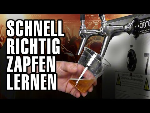 Bier zapfen auf Festivals kurz erklärt