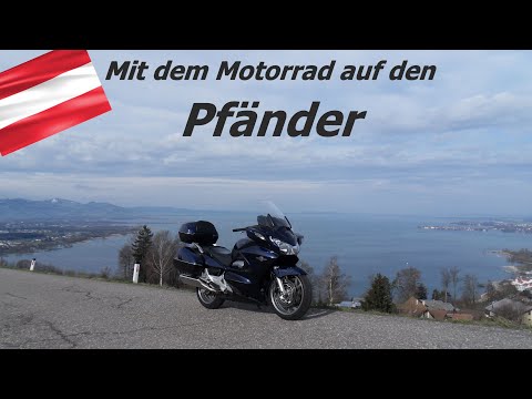 Pfänder mit dem Motorrad, Honda ST 1300 Pan European, Riding the Pfänder