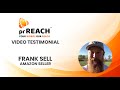 Frank Sell Improves Ranking On Google PrREACH Testimonial