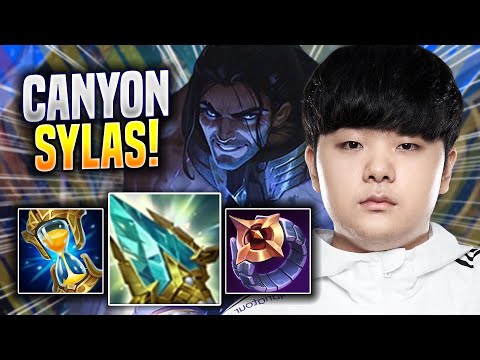 CANYON IS SO CLEAN WITH SYLAS! - DK Canyon Plays Sylas MID vs Azir! | Season 2023