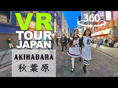 【Insta360 X3】skillism VR/360 - Akihabara TOKYO / Japan's No.1 Electric Town / Land of Otaku & Idol