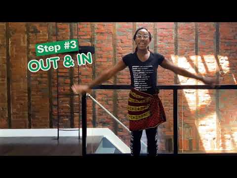 Learn some traditional West African dance steps with Ms. Yvonne.